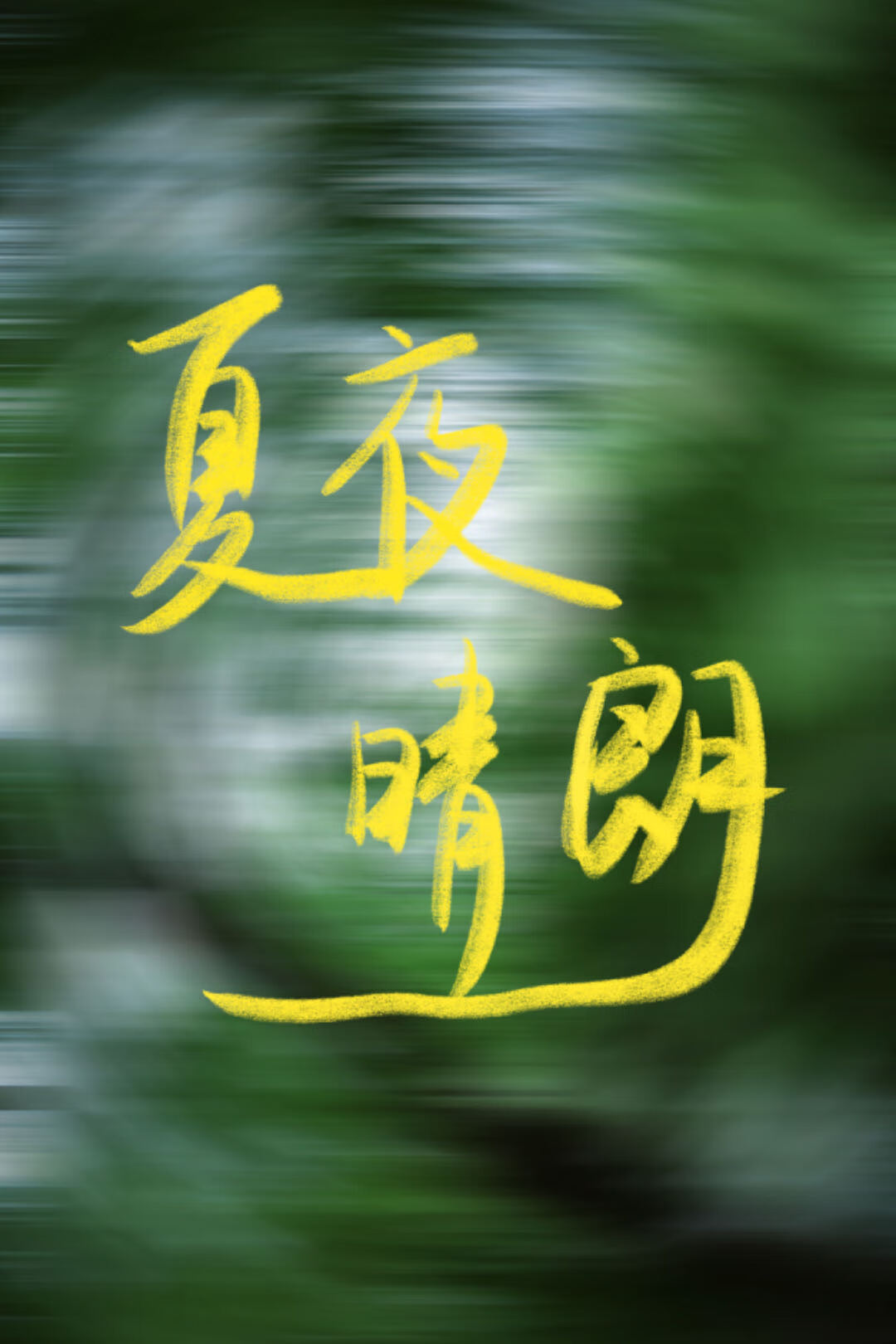 夏夜晴朗小说